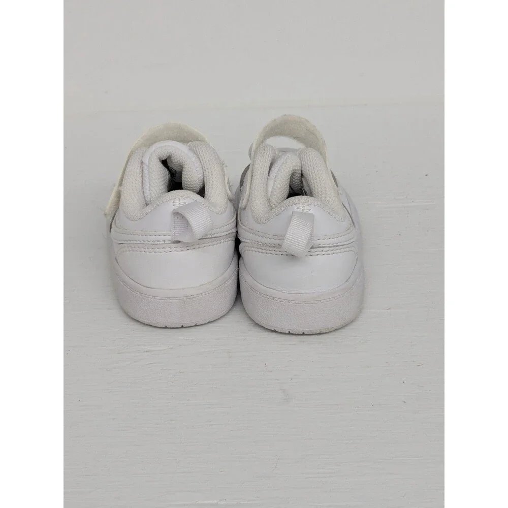 NIKE AIR FORCE 1 LOW RISE WHITE/WHITE SNEAKERS SHOES UNISEX  SIZE 5C TODDLER
